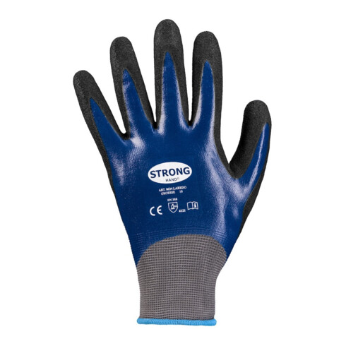 stronghand Gant de cordage Laredo, nitrile, taille 10