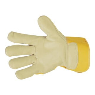 stronghand Gants Elephant, cuir de porc, jaune