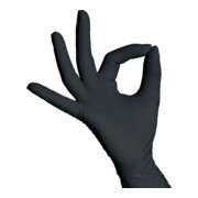 stronghand Gants jetables SHATIN, nitrile, non poudrés, taille 8 (boîte de 100)