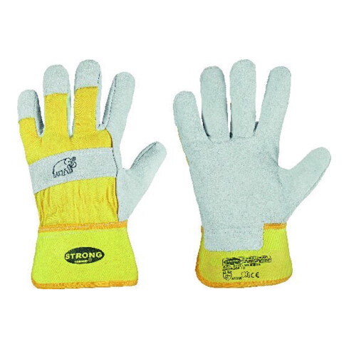 stronghand Gants Mammut, cuir pleine fleur bovin, taille 8