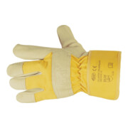 stronghand Handschuh Elephant, Schweins leder, gelb-5