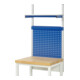 Rau System-Aufbau - Kit 01 P350xH1130mm, piétement gris clair, équipement bleu gentiane-3