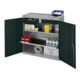 STUMPF Armoire à outils / d'appoint H1000×I1000×P500mm 1 tiroir 2 portes gris/bleu