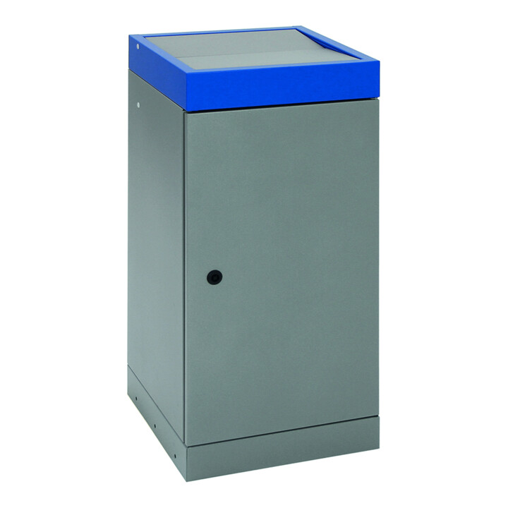 Stumpf Armoire à outils en métal Hauteur 100 cm 1 tiroir 2 étagères gris clair bleu clair