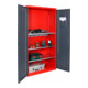 Stumpf Armoire de rangement et de chargement en métal pour appareils électriques avec support pour multiprises