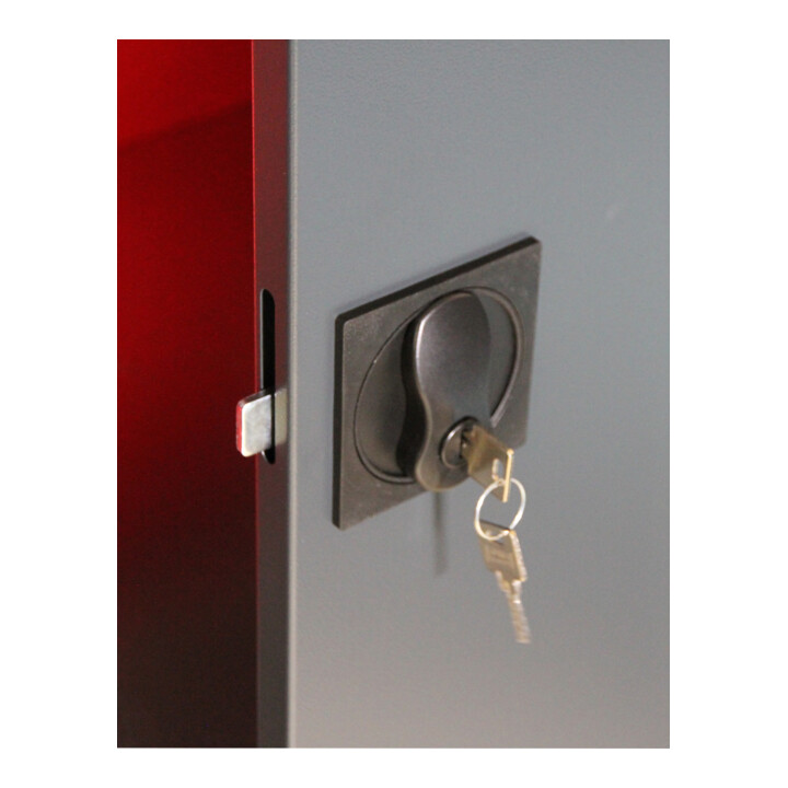 Stumpf Armoire de rangement et de chargement en métal pour appareils électriques avec support pour multiprises