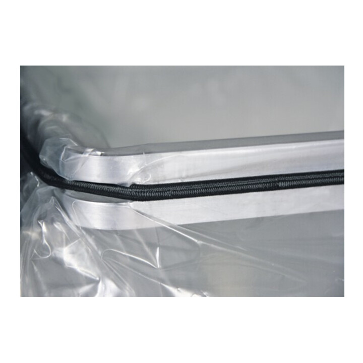 STUMPF Collecteur de matériaux recyclables 70l H1000×I400×P380mm gris clair support sac poubelle, pédale