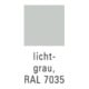 STUMPF Collecteur de matériaux recyclables 70l H1000×I400×P380mm gris clair support sac poubelle, pédale