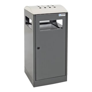 Stumpf Combinaison poubelle / cendrier, volume : 90 l
