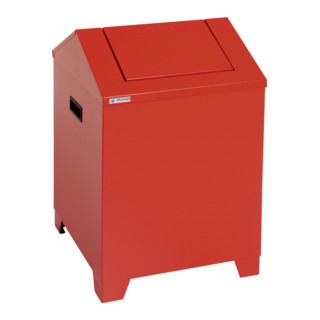 Stumpf Conteneur à déchets avec clapet à battant, type : 2