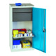 Stumpf Edelstahl-Aufbewahrungsschrank Cabinox, 1000x450x400mm, 2 Fachböden, Sockelfüße