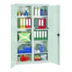 Stumpf Edelstahl-Sichtfensterschrank Cabinox, 1000x900x400mm, 2 Fachböden, Sockelfüße