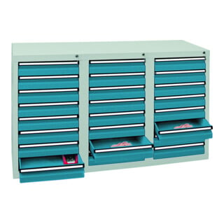 Stumpf Étagère métallique simple 1000 mm Armoire à outils Série 2000 galvanisée