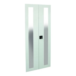 Stumpf Métal Portes à fenêtre transparente paire SmartCenter
