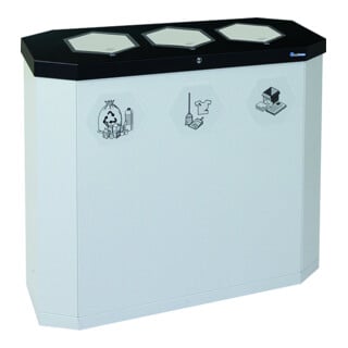 Stumpf Metall Armoire à outils Hauteur 100 cm 2 étagères coulissantes gris clair bleu gentiane