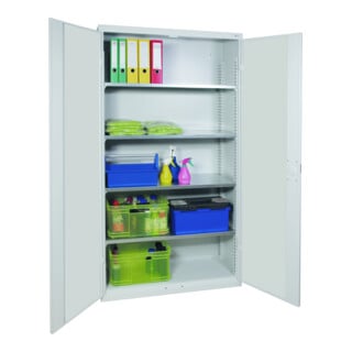 Stumpf Metall Stahlschrank Universal mit 4 Fachböden