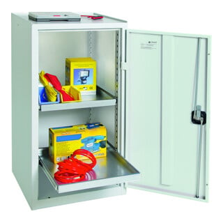 Stumpf Metall Umweltschrank 180 x 100 x 50 cm lichtgrau