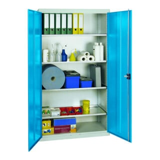 Stumpf Metall Umweltschrank 90 x 50 x 50 cm 2 Wannen dichtgeschweißt lichtgrau