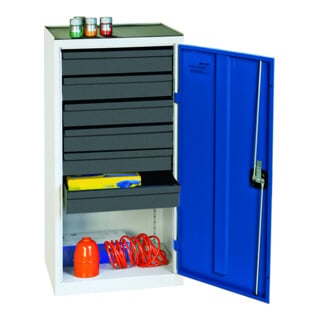 Stumpf Metall Umweltschrank und Gefahrstoffschrank 180 x 100 x 50 cm lichtgrau