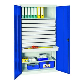 Stumpf Metall Umweltschrank und Gefahrstoffschrank 90 x 50 x 50 cm lichtgrau