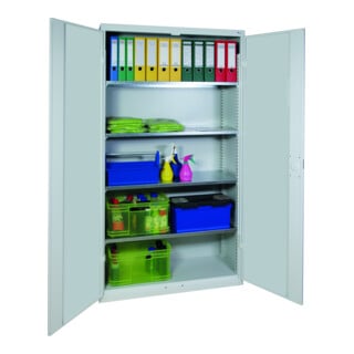 Stumpf Metall Universal-Stahlschrank 1950 x 1000 x 500 mm mit 4 Fachböden