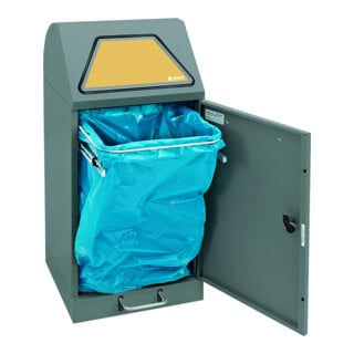 Stumpf Metall Werkzeugschrank 100 cm 6 Schubladen lichtgrau/lichtblau