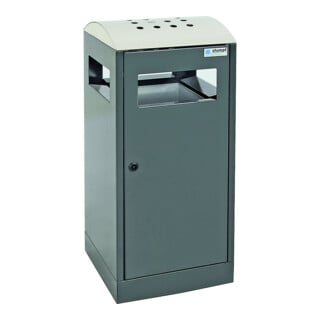 Stumpf Metall Werkzeugschrank 180 cm 8 Großraumschubladen lichtgrau enzianblau