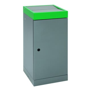 Stumpf Metall Werkzeugschrank Höhe 100 cm 3 Schubladen 1 Fachboden lichtgrau