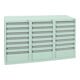 Stumpf Schubladenschrank Serie T-100/35-1, RAL 7035/7016, 17 Schubladen