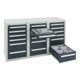 Stumpf Schubladenschrank Serie T-100/35-1, RAL 7035/7016,-3