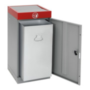 Stumpf Sortssystem ProTec-Plus, graualu/3000, verzinkter Innenbehälter, 70 Liter-3