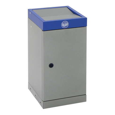 Stumpf Sortssystem ProTec-Plus, graualu/5010, verzinkter Innenbehälter, 30 Liter