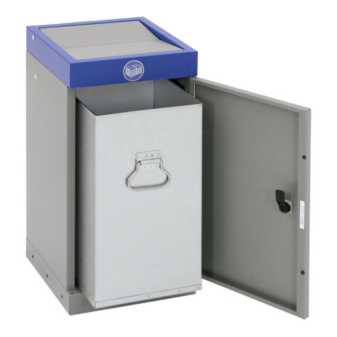 Stumpf Sortssystem ProTec-Plus, graualu/5010, verzinkter Innenbehälter, 30 Liter