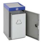 Stumpf Sortssystem ProTec-Plus, graualu/5010, verzinkter Innenbehälter, 30 Liter-3
