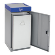 Stumpf Sortssystem ProTec-Plus, graualu/5010, verzinkter Innenbehälter, 70 Liter-3
