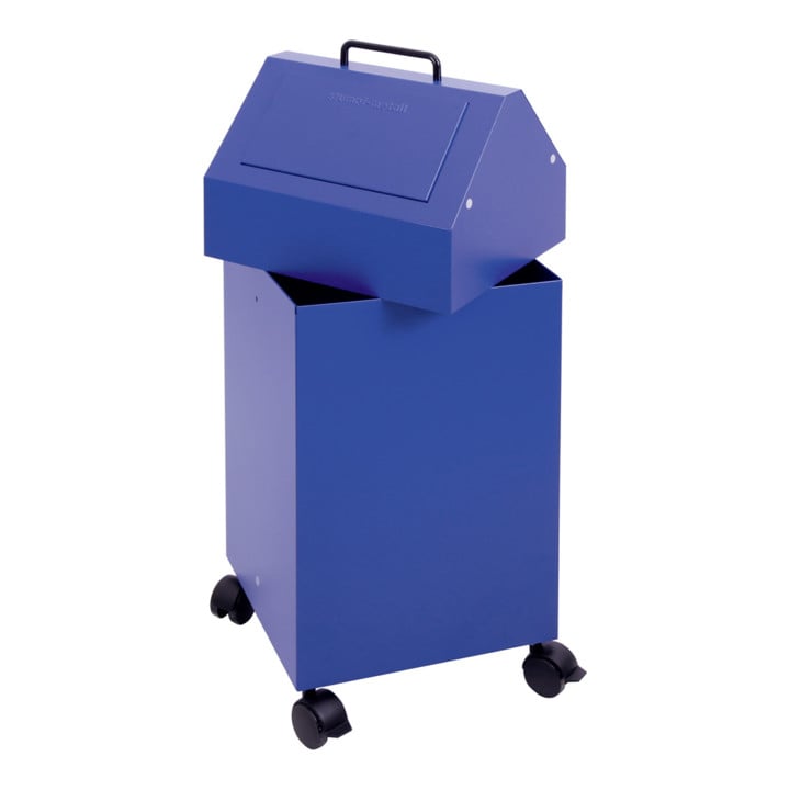 Stumpf Sortsystem 45, fahrbar, RAL 5010/5010, 45 Liter
