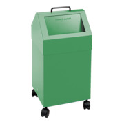Stumpf Sortsystem 45, fahrbar, RAL 6024/6024, 45 Liter-3
