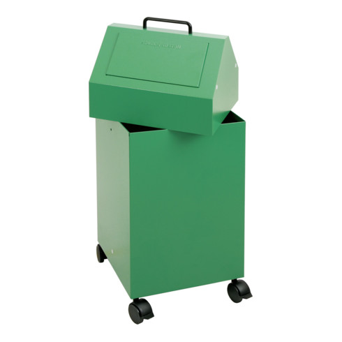 Stumpf Sortsystem 45, fahrbar, RAL 6024/6024, 45 Liter