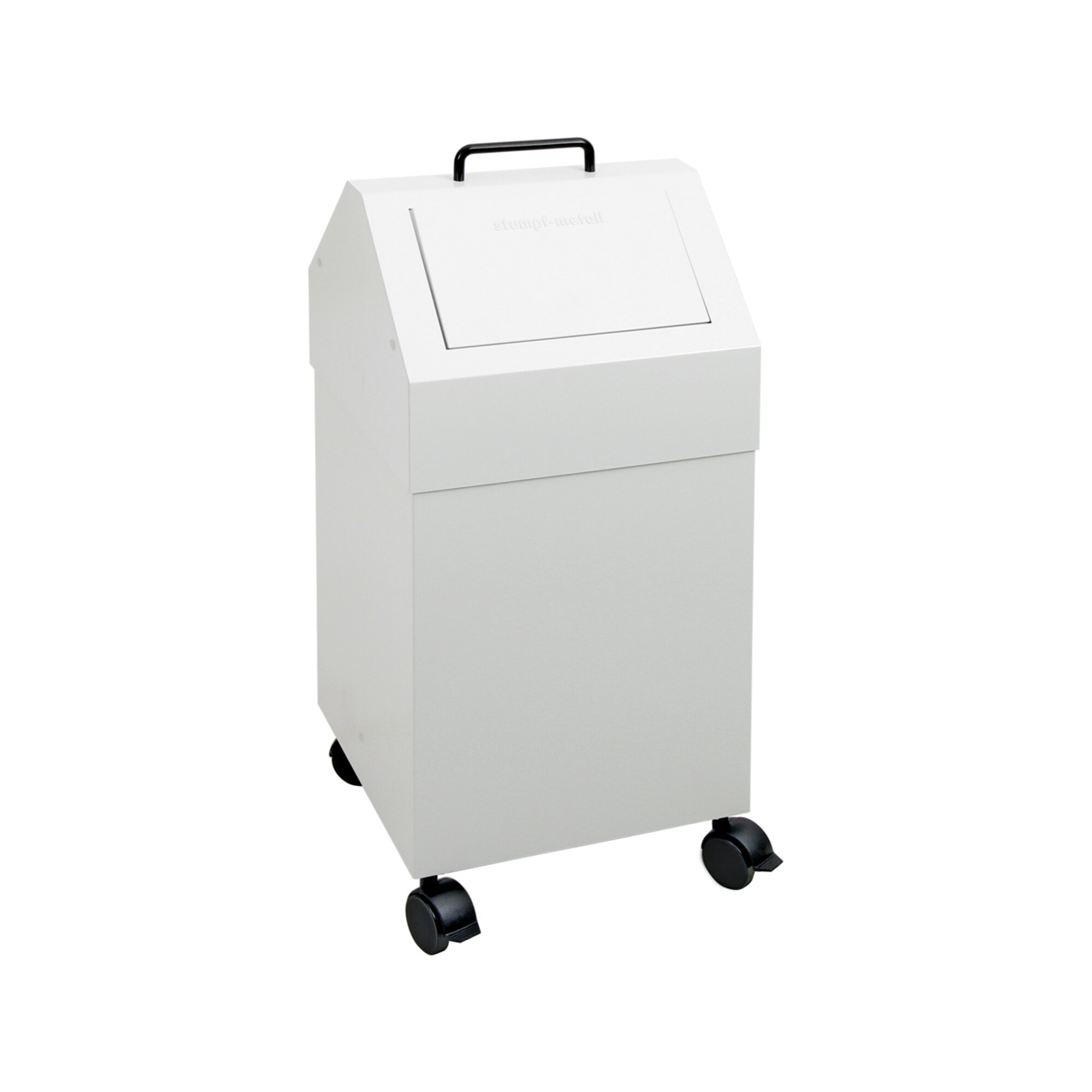 Stumpf Sortsystem 45, fahrbar, RAL 7035/7035, 45 Liter ; Stumpf Metall