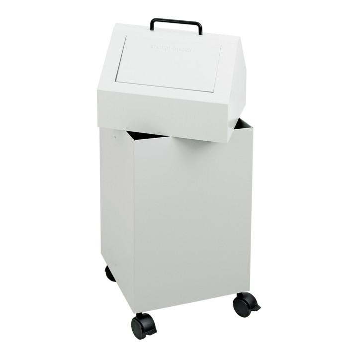 Stumpf Sortsystem 45, fahrbar, RAL 7035/7035, 45 Liter