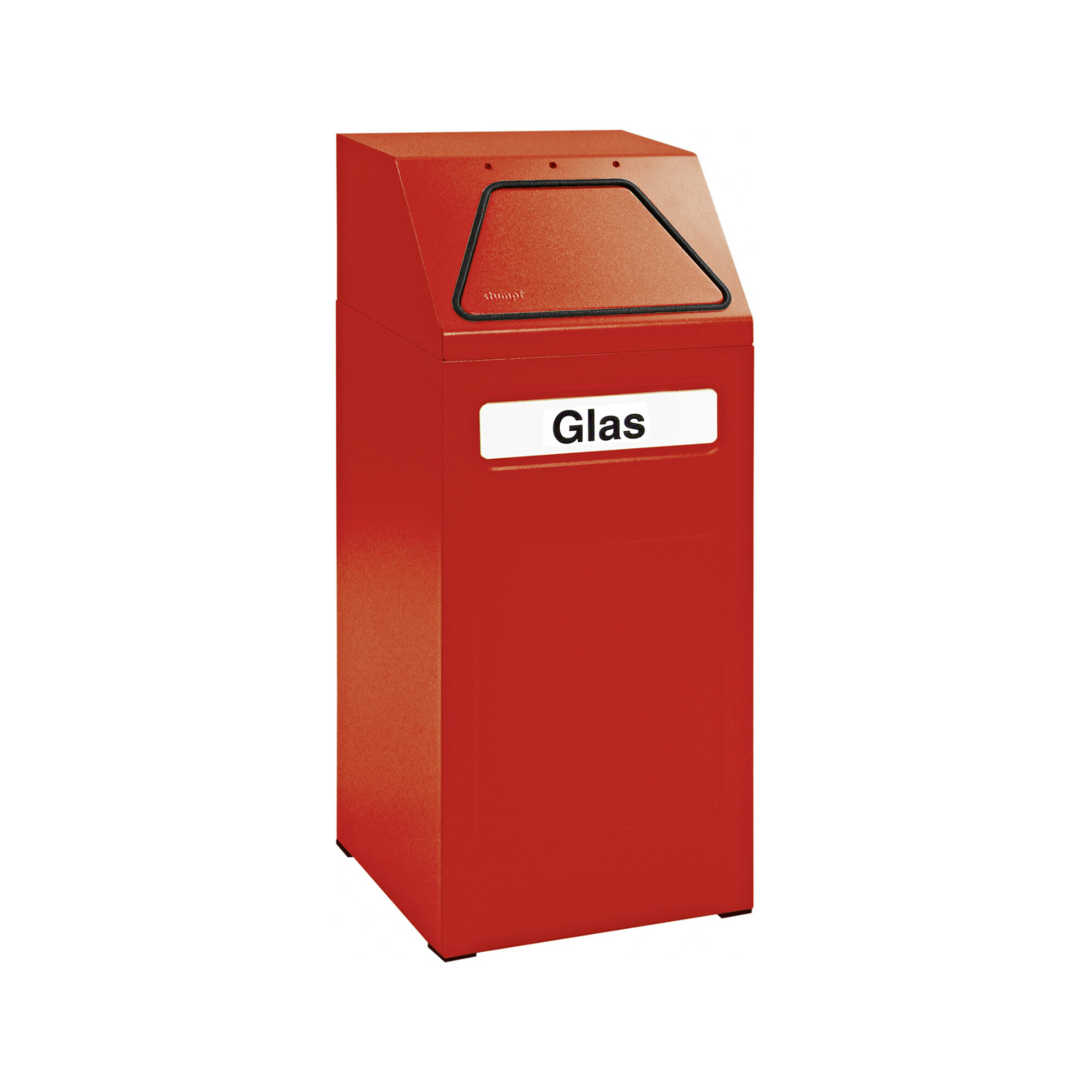 Stumpf Sortsystem 65, RAL 3000/3000, verzinkter Innenbehälter, 65 Liter ; Stumpf Metall