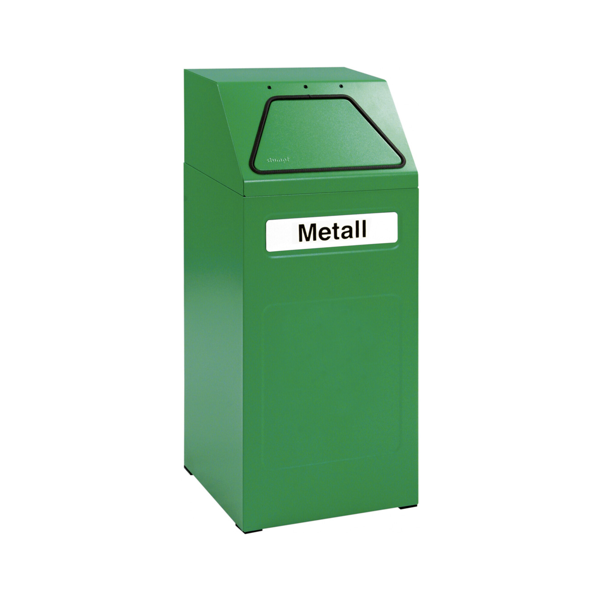Stumpf Sortsystem 65, RAL 6024/6024, verzinkter Innenbehälter, 65 Liter ; Stumpf Metall