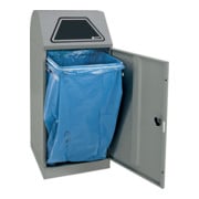 Stumpf Sortsystem Modul-Vario 120, graualu-struktur, ProSlide-System, 120 Liter-3