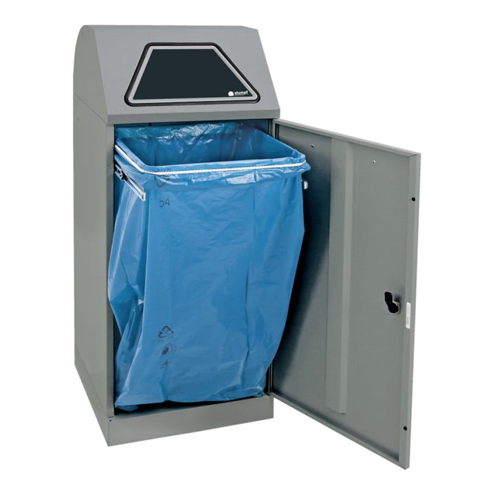 Stumpf Sortsystem Modul-Vario 120, graualu-struktur, ProSlide-System, 120 Liter