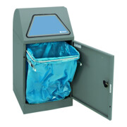 Stumpf Sortsystem Modul-Vario 45, graualu-struktur, ProSlide-System, 45 Liter