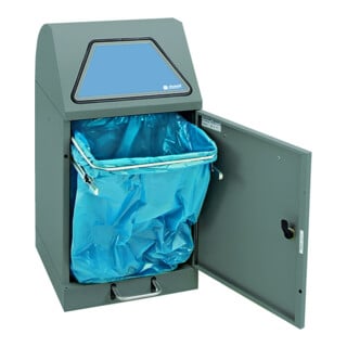 Stumpf Sortsystem Modul-Vario 45, graualu-struktur ProSlide-System, 45 Liter, Trethebel