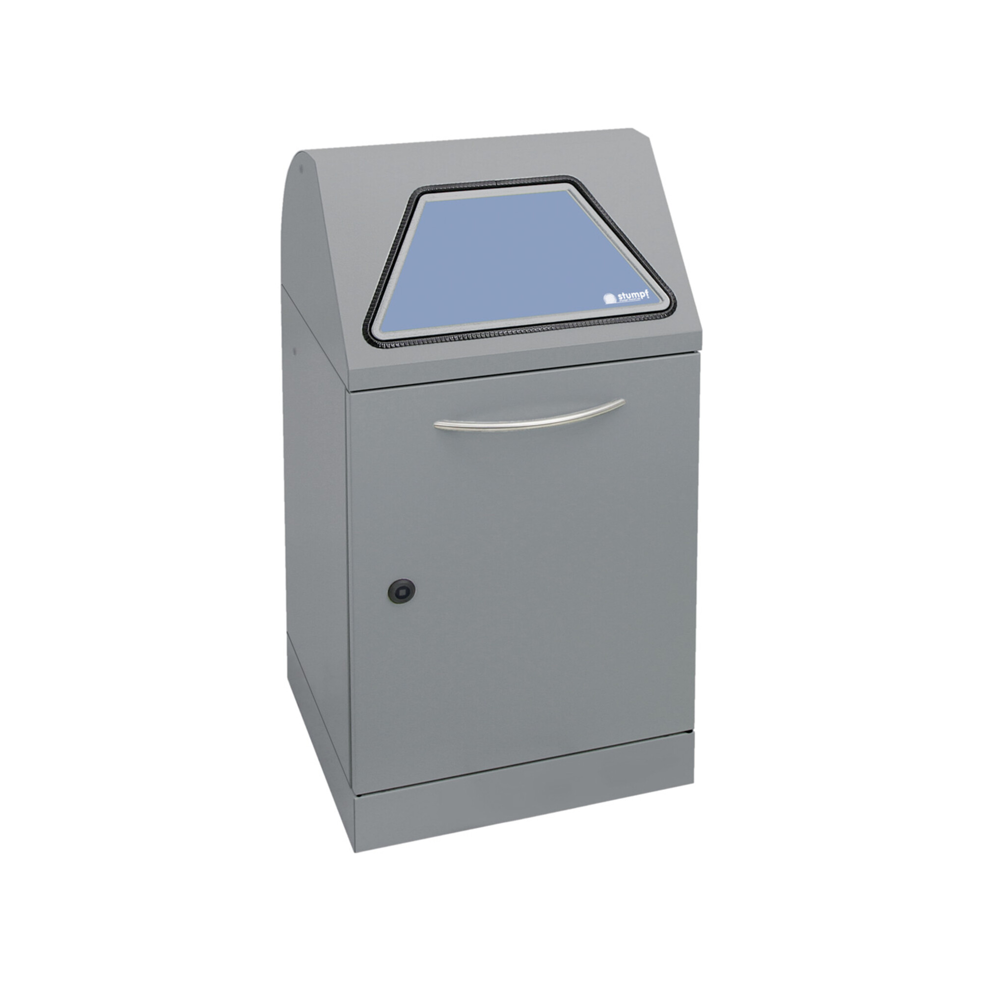 Stumpf Sortsystem Modul-Vario 45, graualu-struktur, verzinkter Innenbehälter, 45 Liter ; Stumpf Metall
