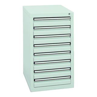 Stumpf Sortsystem Modul-Vario 60 graualu-struktur Innenbehälter, 60 Liter, Trethebel