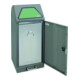 Stumpf Sortsystem Modul-Vario 75 graualu-struktur Innenbehälter, 75 Liter, Trethebel