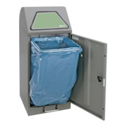 Stumpf Sortsystem Modul-Vario 75, graualu-struktur ProSlide-System, 75 Liter, Trethebel-3